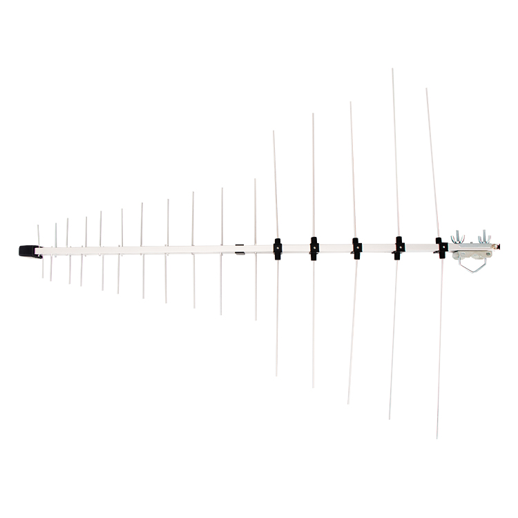 Antena de TV digital de 32 elementos Uhf Vhf Yagi plegable para exteriores