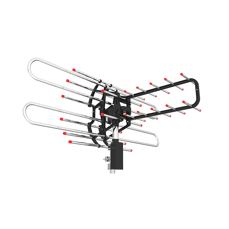 Antena VHF y UHF 850 ​​con rotación de 360° controlada a distancia